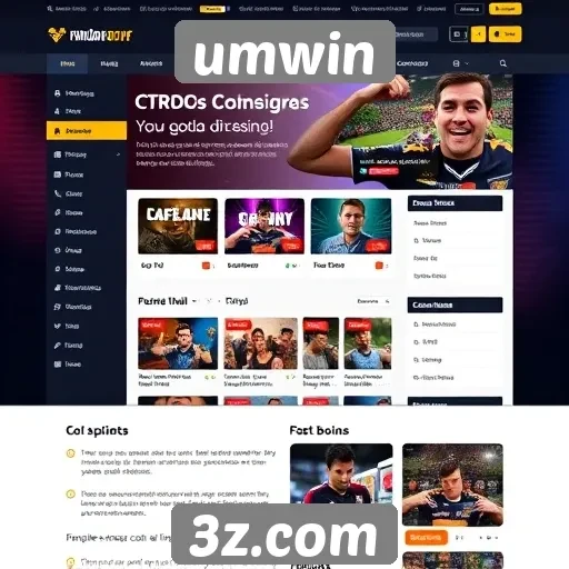 Acessibilidade do site umwin para jogadores iniciantes